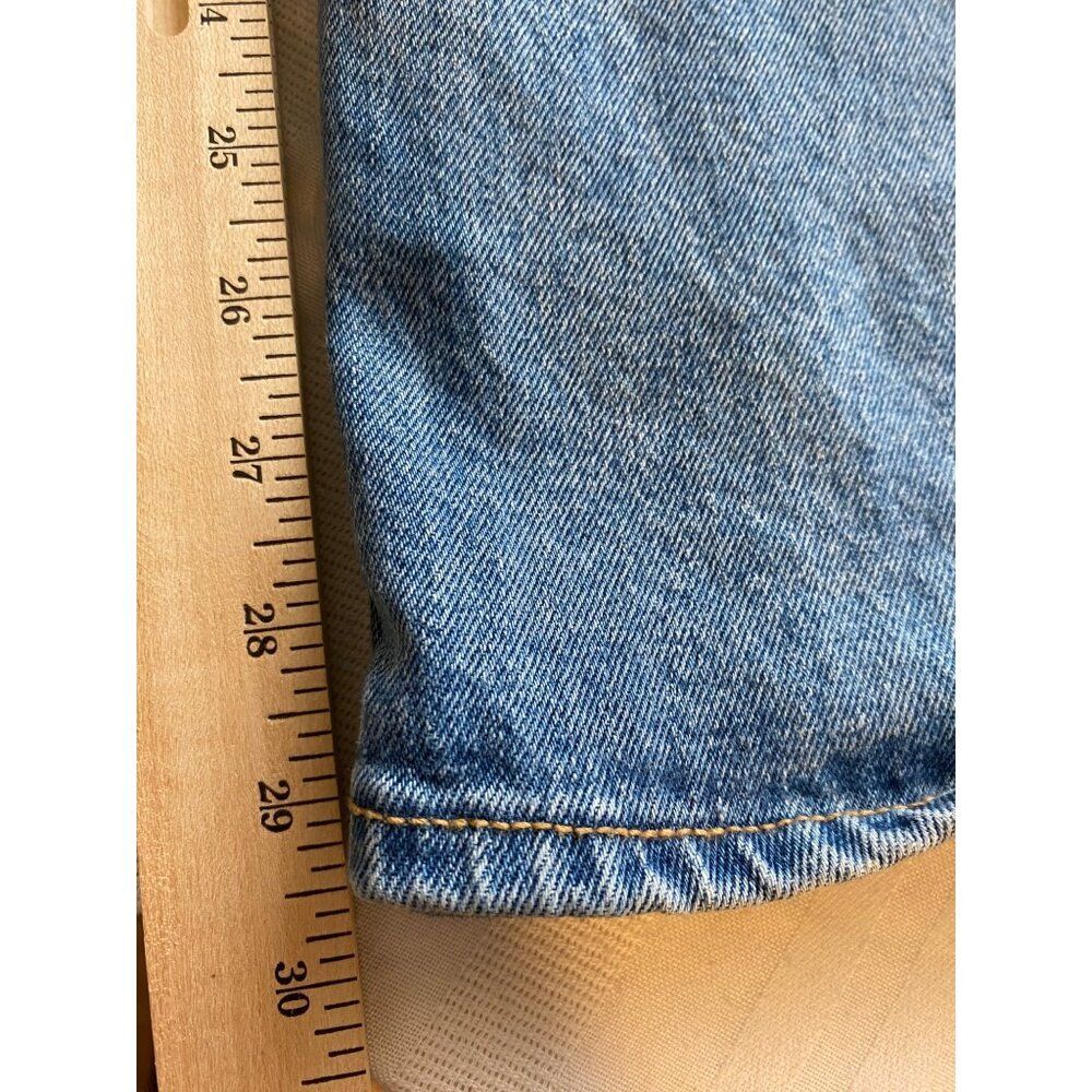 Old Navy Womens High-Rise Wide Leg Jeans Size 12 Blue Denim Casual Pants - Picture 7 of 7